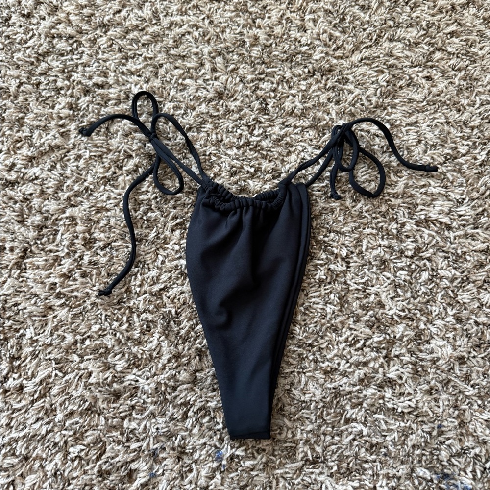 Skatie Black Bikini Bottom
